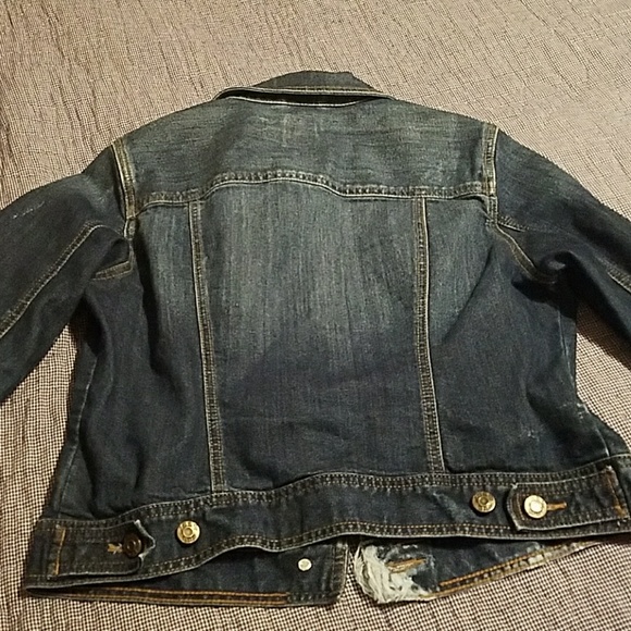 GAP distressed denim jacket - Picture 5 of 5